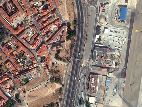 Космический снимок WorldView-3 (Испания, Мадрид, 30 см.)
