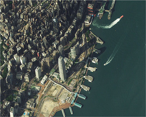 Гонконг. Съемка со спутника TripleSat-1. 24 ноября 2015 г.