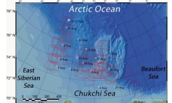 Спутник КОМPSAТ-5 исследует льды Чукотского моря