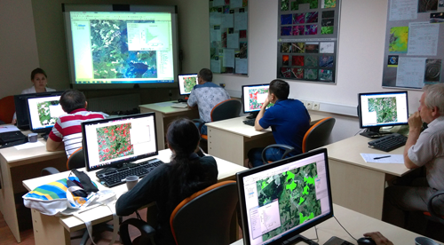 Курс обучения «Использование программного комплекса ENVI для обработки и анализа данных ДЗЗ» в 2014 году